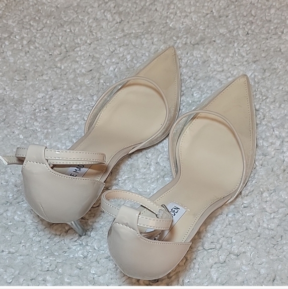 STEVE MADDEN MOXXI Patent PVC  translucent Heels Size 9.5 - Picture 11 of 15